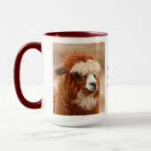 Beste Alpaca Monowenkbrauw Mok (Links)