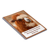Beste Alpaca Monowenkbrauw Notitieboek (Rechterzijde)