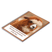 Beste Alpaca Monowenkbrauw Notitieboek (Linkerzijde)