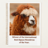 Beste Alpaca Monowenkbrauw Planner (Voorkant)