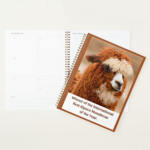 Beste Alpaca Monowenkbrauw Planner