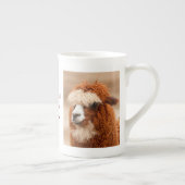 Beste Alpaca Monowenkbrauw Porselein Kop (Rechts)