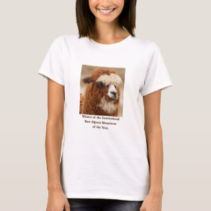 Beste Alpaca Monowenkbrauw T-shirt