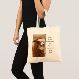Beste Alpaca Monowenkbrauw Tote Bag