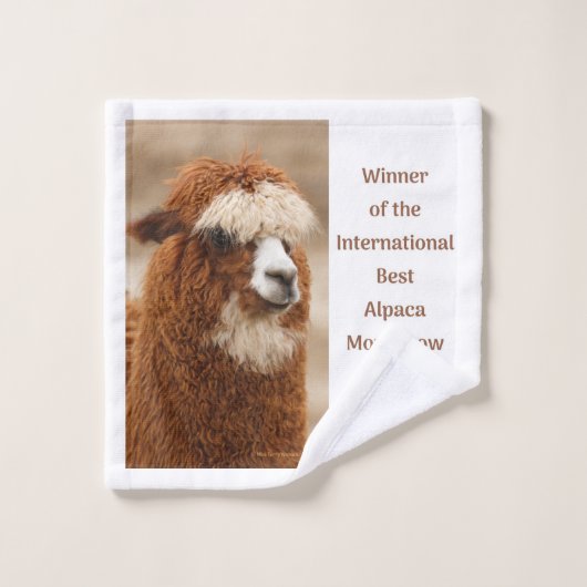 Beste Alpaca Monowenkbrauw Washandje (Wasdoekje)