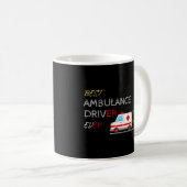 Beste Ambulance Driver Lover Gift Emergency Koffiemok (Voorkant rechts)