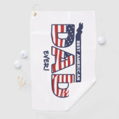 Beste Amerikaanse vader ooit Golfhanddoek (Insitu)