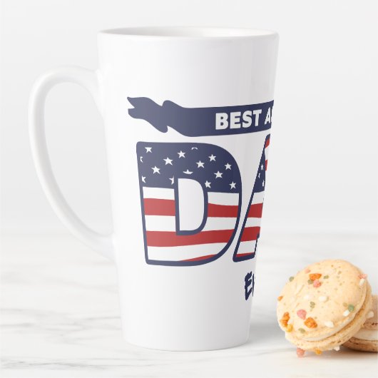 Beste Amerikaanse vader ooit Latte Mok (In situ)