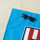 Beste Amerikaanse vader ooit Strandlaken (In situ)