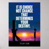 Beste Anime citeert over bestemming Poster (Voorkant)