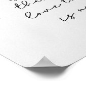 Beste Anime citeert over liefde en zonde Poster (Hoek)