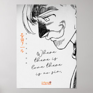 Beste Anime citeert over liefde en zonde Poster