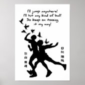 Beste Anime citeert over Volleyball Poster (Voorkant)