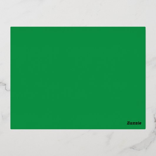 Beste Ansichtkaarten | Aangepaste vogel- en verjaa Folie Feestdagen Briefkaart (Achterkant)