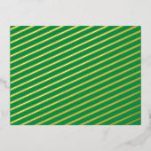 Beste Ansichtkaarten | Aangepaste vogel- en verjaa Folie Feestdagen Briefkaart (Voorkant)