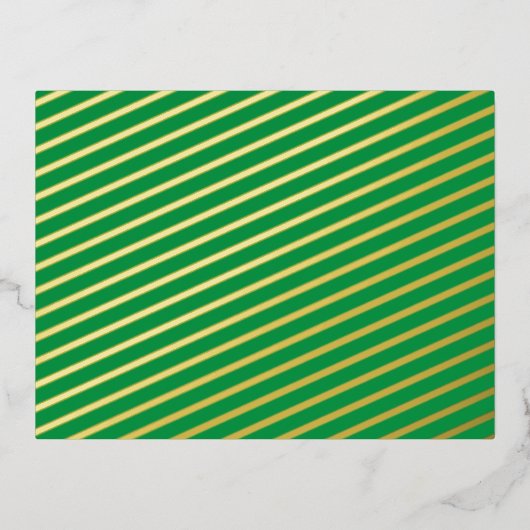 Beste Ansichtkaarten | Aangepaste vogel- en verjaa Folie Feestdagen Briefkaart (Voorkant)