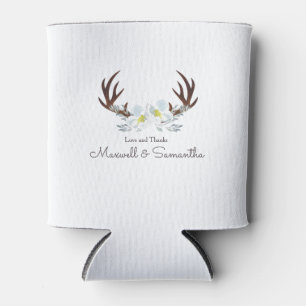 Beste Antler Rustic Wedding Blikjeskoeler