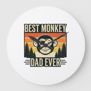 Beste Apenvader Ooit Vintage Apen Vader T-shirt_1 Grote Klok