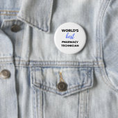 Beste Apotheektechnicus ter Wereld 2 Ronde Button 5,7 Cm (In situ)