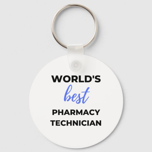Beste Apotheektechnicus ter Wereld 2 Sleutelhanger (Voorkant)