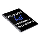 Beste Apotheektechnicus Ter Wereld Notitieboek (Rechterzijde)