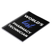 Beste Apotheektechnicus Ter Wereld Notitieboek (Linkerzijde)