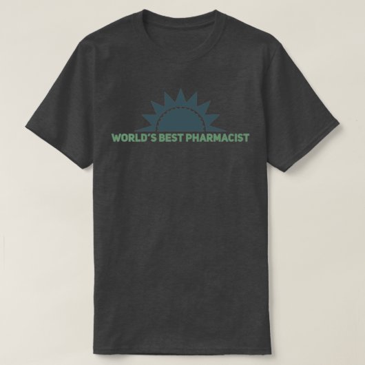 Beste apotheker 2 t-shirt (Design voorkant)