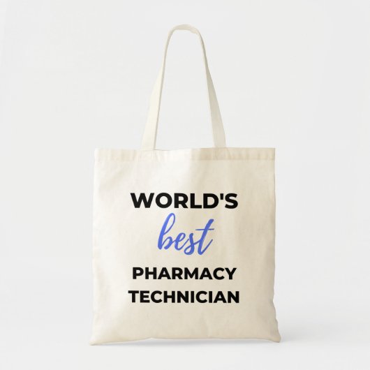 Beste apotheker 2 ter wereld tote bag (Voorkant)