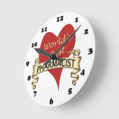 Beste apotheker ter wereld ronde klok (Hoek)