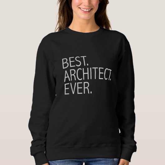 Beste architect ooit Architectuur Afstuderen Afge Trui (Voorkant)