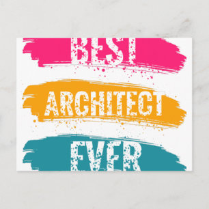 Beste architect ooit briefkaart