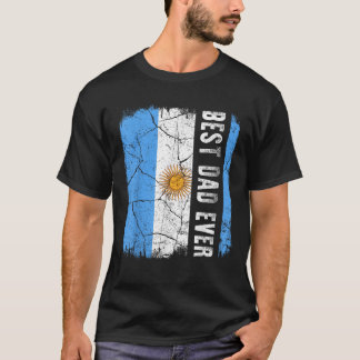 Beste Argentijnse vader ooit Argentijnse papa vade T-shirt