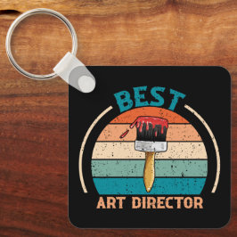 Beste Art Director - Retro Style Sleutelhanger