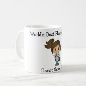 Beste arts-assistent ter wereld - Vrouw Brunette Koffiemok (Voorkant links)