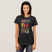 Beste ASL-leraar ooit T-shirt (Voorkant volledig)