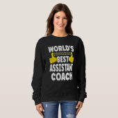 Beste assistent-coach ter wereld Functietitel Ass Trui (Voorkant volledig)