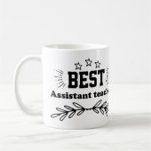 Beste assistent-leraar koffiemok (Links)