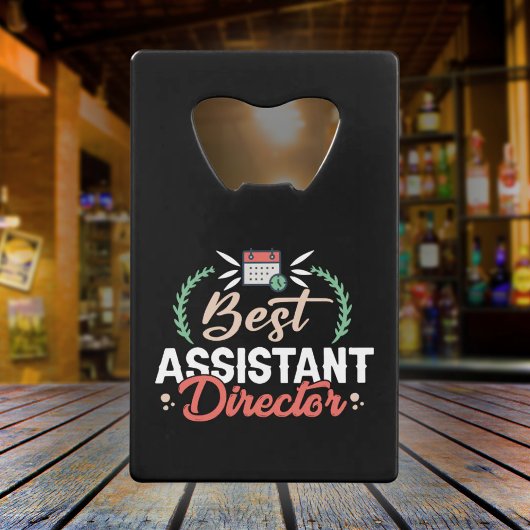Beste Assistent Regisseur - Film Crew Gift Creditkaart Flessenopener