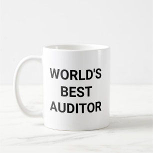 Beste Auditor Werelds Grappig Collega Cadeau Koffiemok