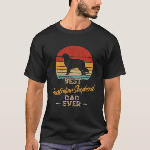 beste Australische herder pap van vader op vader T-shirt
