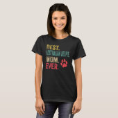 Beste Australische Kelpie mama ooit Moeder Dog T-shirt (Voorkant volledig)