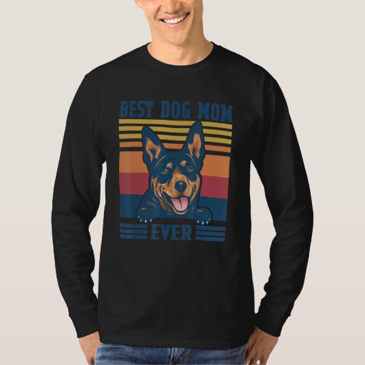 Beste Australische Kelpie Moeder Moeder van de Hon T-shirt (Voorkant)