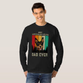 beste Australische Kelpie Pap Oog vaders D T-shirt (Voorkant volledig)