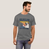 Beste Australische schapenvader ooit vader D T-shirt (Voorkant volledig)
