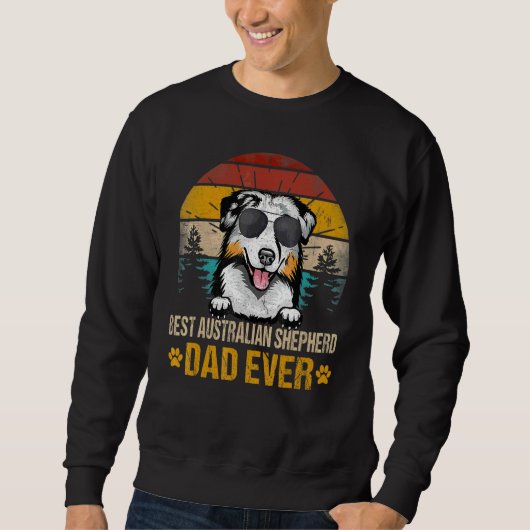 Beste Australische Shepherd Dad ooit  Dog Trui (Voorkant)