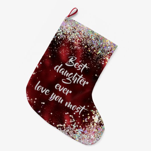 Beste auteur grote kerstsok (Voorkant (Hangend))