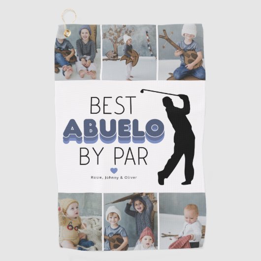 Beste auteur van foto's van fotocollage Golfhanddo Golfhanddoek (Voorkant)