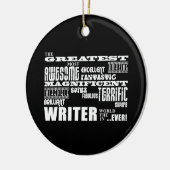 Beste auteurs en schrijvers : Grootste schrijver Keramisch Ornament (Links)