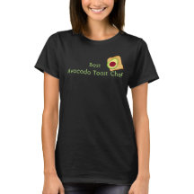 Beste Avocado Toast Chef Logo T-shirt