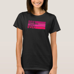 Beste Aziatische kattenmoeder ooit T-shirt